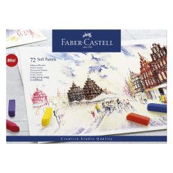 Boîte 72 1/2 pastels tendres Faber-Castell