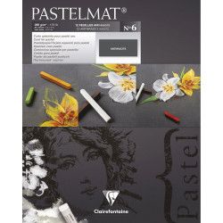  Bloc Pastelmat n°6 -12 feuilles 360 gr - Clairefontaine