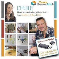 "Mises en application à l'huile Vol.1" sur Clé USB