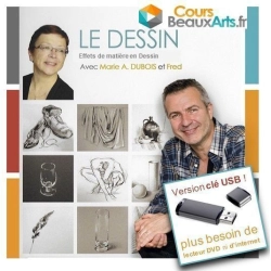 Effets de matière en Dessin sur Clé USB
