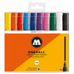 Marqueurs One4All set de 10 227HS - Molotow