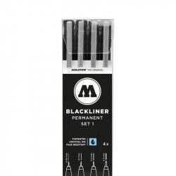 Feutre Blackliner set n°1 - Molotow