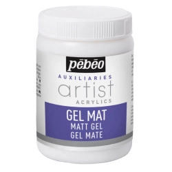Gel Brillant/Mat Artist Acrylics 250ml - Pebeo