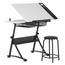 Table à dessin Fusion - Studio design avec plateau bois