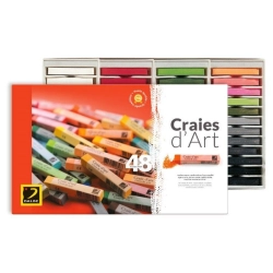 Coffret de 48 craies d'art - Dalbe