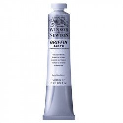 Huile Griffin Winsor & Newton Blanc de Titane 200 ml