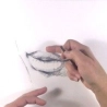 Le visage en dessin sur Clé USB