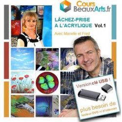 Lâchez-prise à l'acrylique Vol.1 sur Clé USB