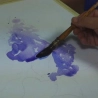 Les fleurs à l'aquarelle sur clef USB