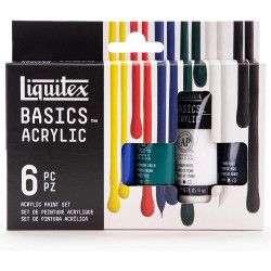 Acrylique Liquitex Basics - Set 6 x 22ml