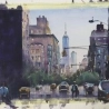 Scène urbaine à l'Aquarelle sur clef USB