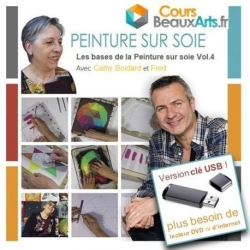 Les bases de la Peinture sur soie Vol. 4 sur Clé USB