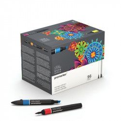 Marqueur Promarker coffret de 96 marqueurs - Winsor & Newton