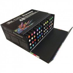 Coffret de 48 marqueurs Promarker assortis - Winsor & Newton