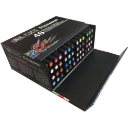 Coffret de 48 marqueurs Promarker assortis - Winsor & Newton