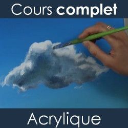 Cours complet Les bases de l'Acrylique sur Clé USB