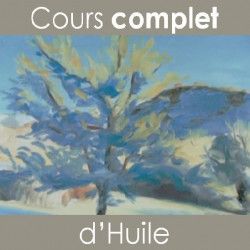 Cours complet Les bases de la peinture à l'huile sur Clé USB