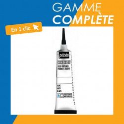 Gamme complète Cerne relief Vitrail Pebeo 20ml