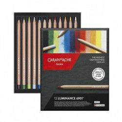 Crayons Luminance Caran d'Ache x20