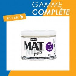 Gamme complète Acrylique extra mate Mat Pub 500 ml - Pebeo