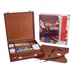 Coffret 14 tubes de peinture Acrylique Van Gogh Inspiration - 40ml + accessoires