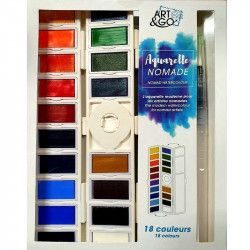 Set Aquarelle Nomade - Art & Go