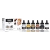 Set 6 encres métalliques Ink Acrylic Liquitex