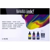 Set Ink! Acrylic Liquitex : Technique de coulure primaires