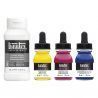 Set Ink! Acrylic Liquitex : Technique de coulure primaires