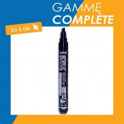 Gamme complète Acrylic marker Pointe 4mm biseautée - Pébéo