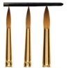 Pinceau plat Martre Kolinsky Gold Raphael - Série 1872 