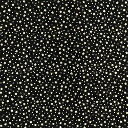 Étoiles dorées sur fond noir