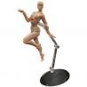 Figurine femme articulée pour le dessin du corps