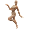 Figurine femme articulée pour le dessin du corps