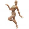 Figurine femme articulée pour le dessin du corps