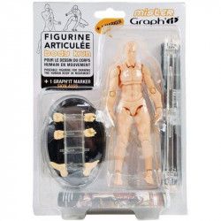 Figurine homme articulée pour le dessin du corps