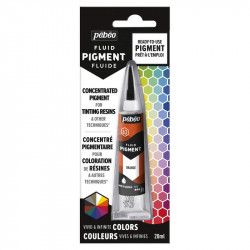 Fluid pigment 12 couleurs en tube de 20 ml - Pébéo