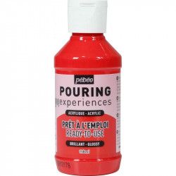 Peinture POURING Expériences 118 ml - 20 couleurs - Pébéo