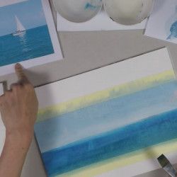 Peindre une marine a l'huile