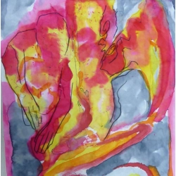 Atelier-Live de Fred : Kakemono sur papier Wenzhou