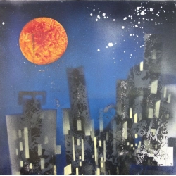 Atelier-Live de Fred : Pochoirs et Spray à l'Acrylique
