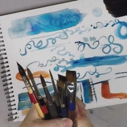 Maîtriser les pinceaux pour Aquarelle