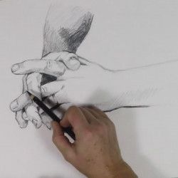 Dessiner les mains pose complexe