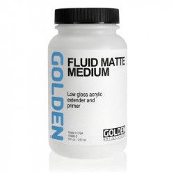 Médium fluide mat - Golden