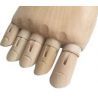 Pied articulé en bois droit