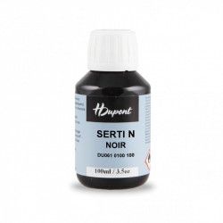 Serti N couleur 100ml noir - H Dupont