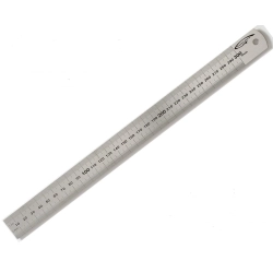 Réglet acier largeur 24mm Graphoplex