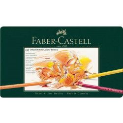 Boite de 60 crayons de couleur Polychromos - Faber Castell