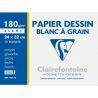 Pochette Papier Dessin à Grain 180g