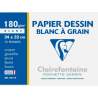 Pochette Papier Dessin à Grain 180g